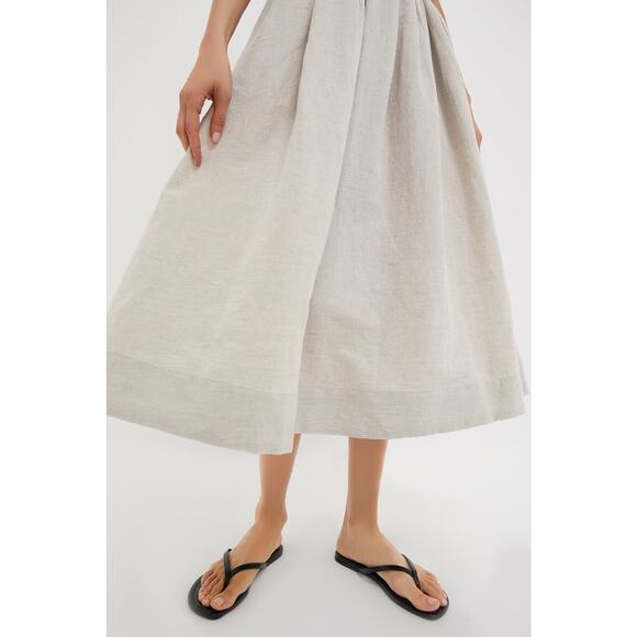 CIAO LUCIA Oatmeal Mael Dress NWT M Retail $365 Tuckernuck - Picture 6 of 7